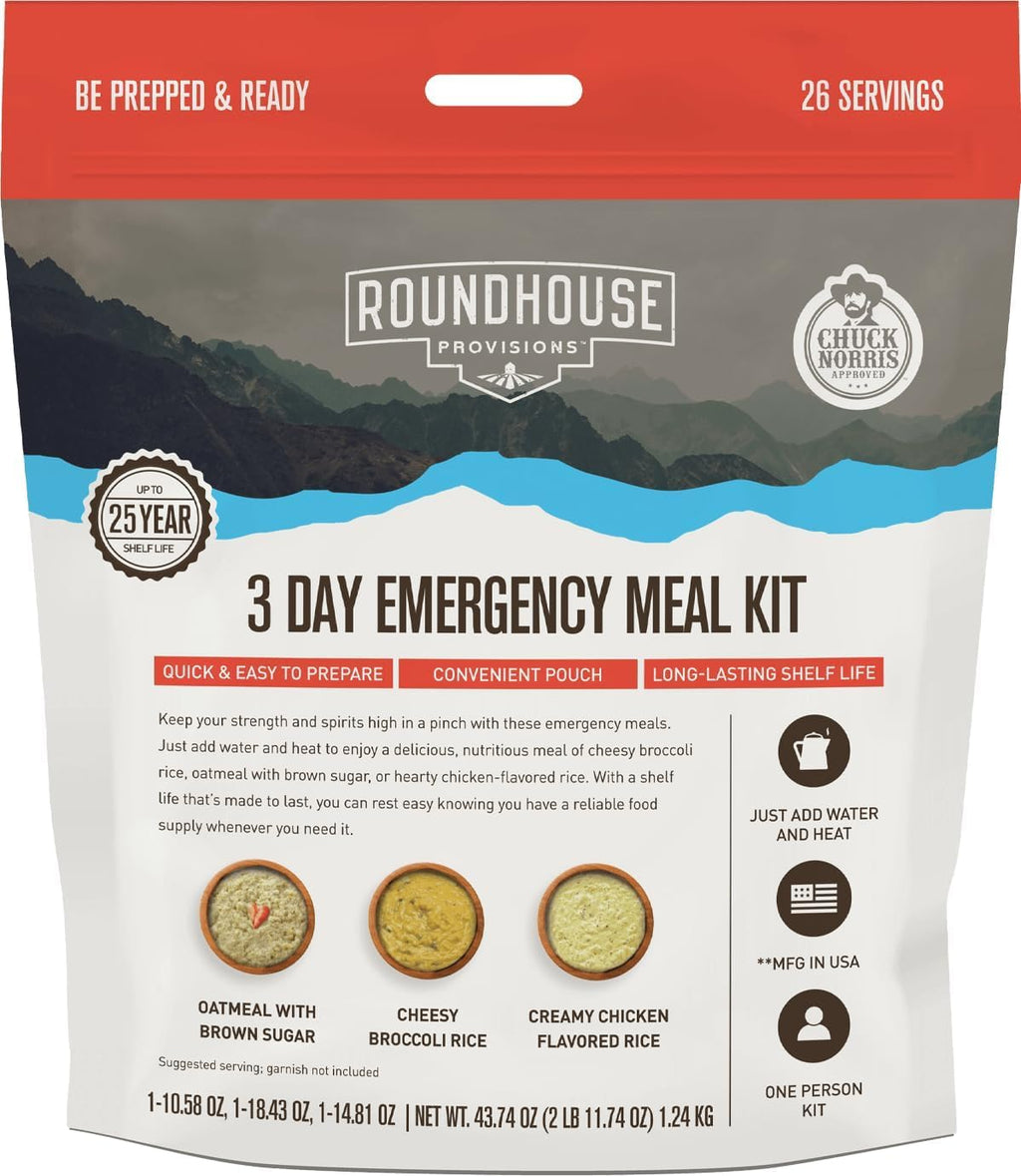 3 Day Emergency Meal Kit, 26 Servings T639213