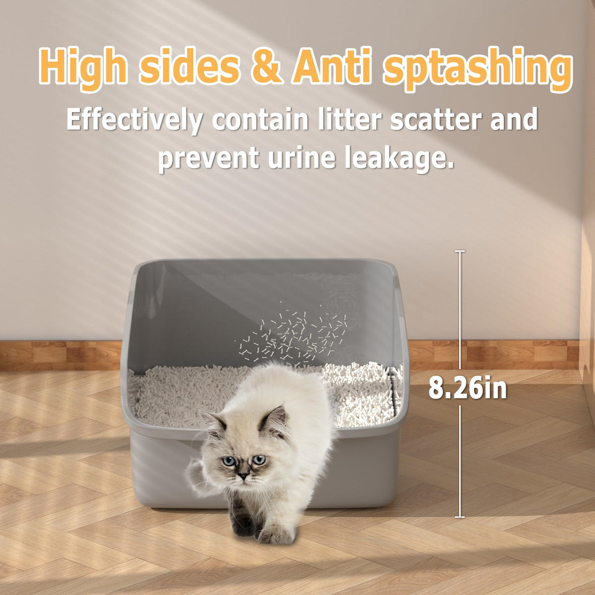 Large High Side Cat Litter Box Q15719