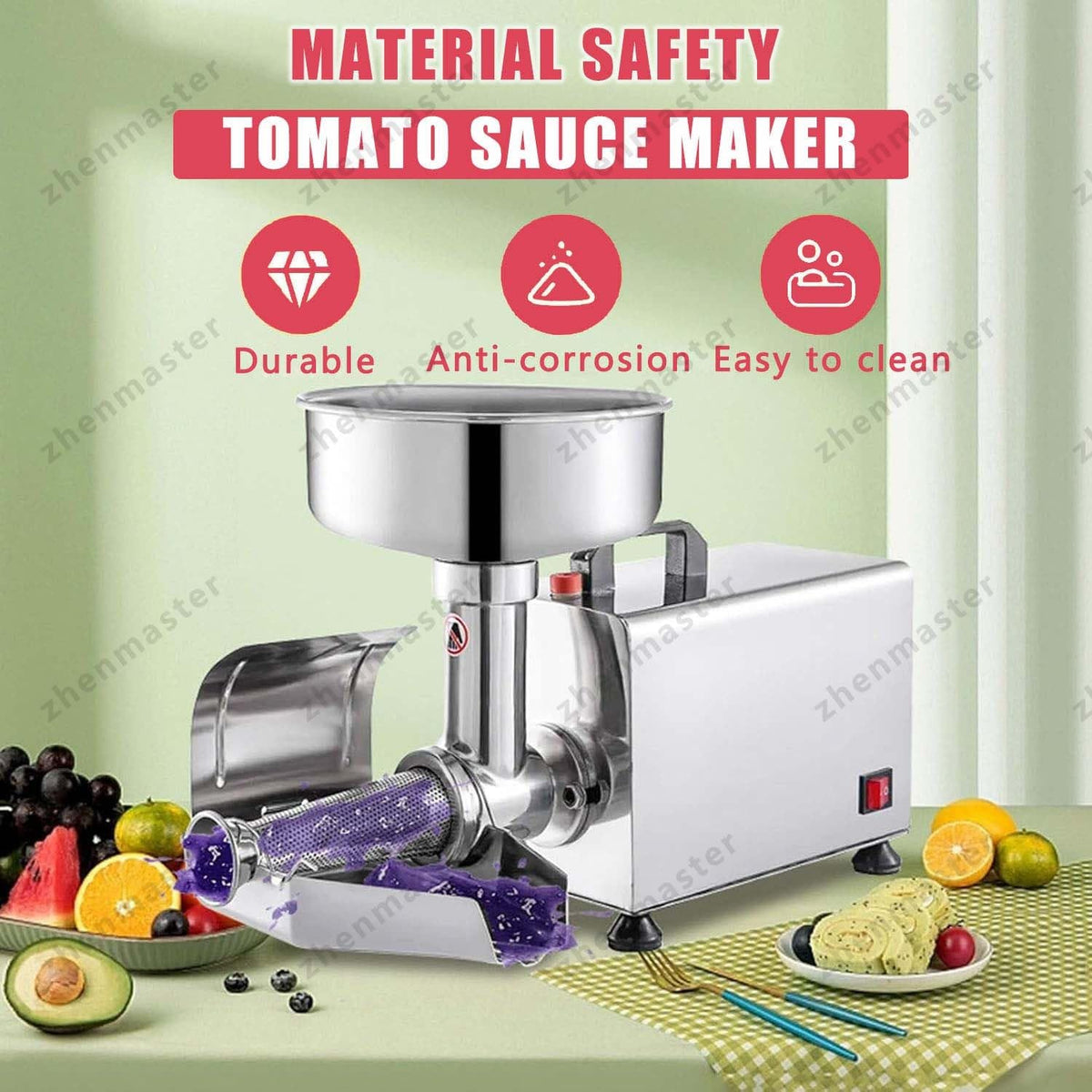 Electric Juicer 450W Stainless Steel E705