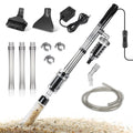 Electric Aquarium Gravel Cleaner, 528GPH Fish Tank Vacuum, 5-in-1 Sand Washer Water Changer Kit X1762