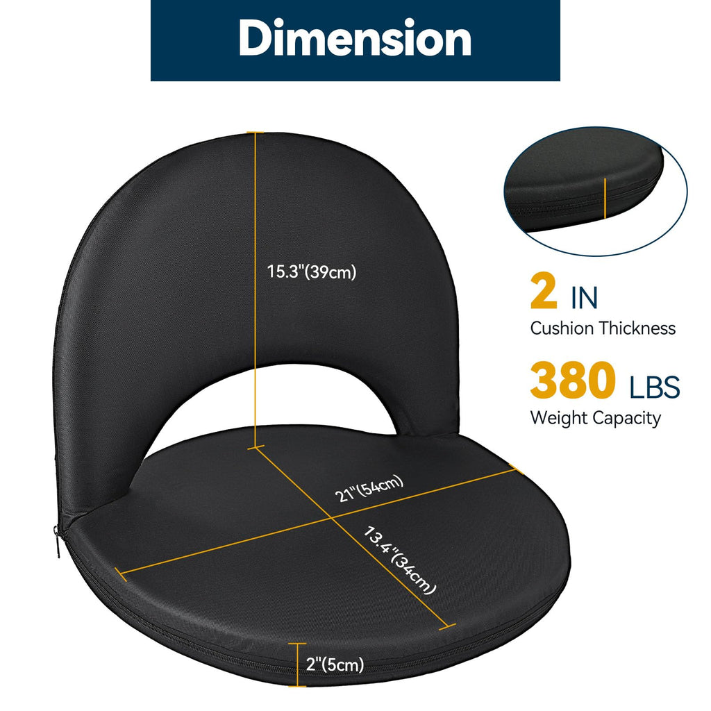 Reclining Stadium Seats with Back Support H933