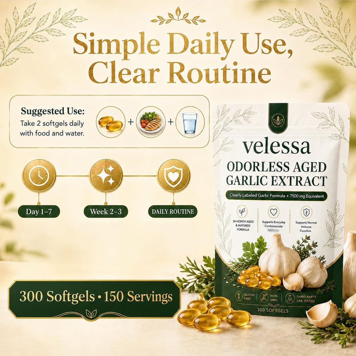 Odorless Aged Garlic Extract G4436