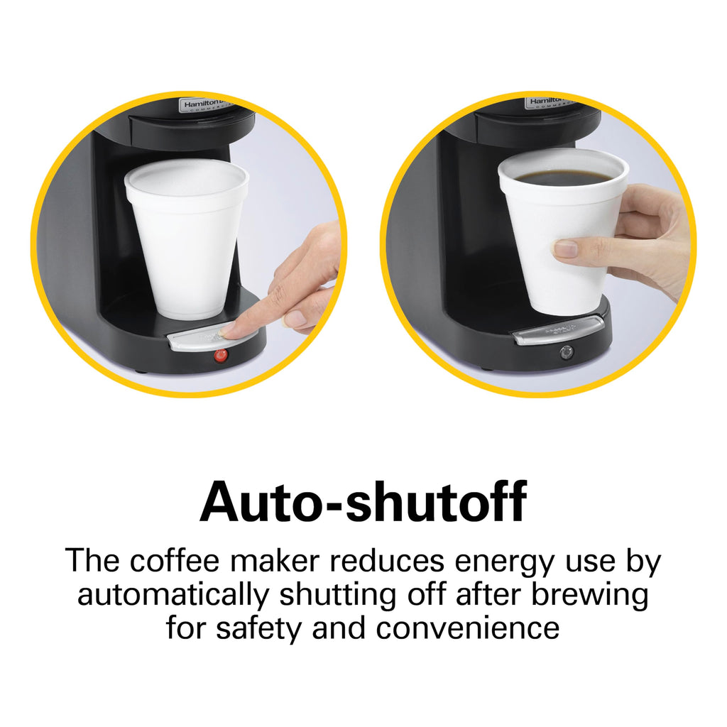 Black Single Serve Pod Coffeemaker B9705