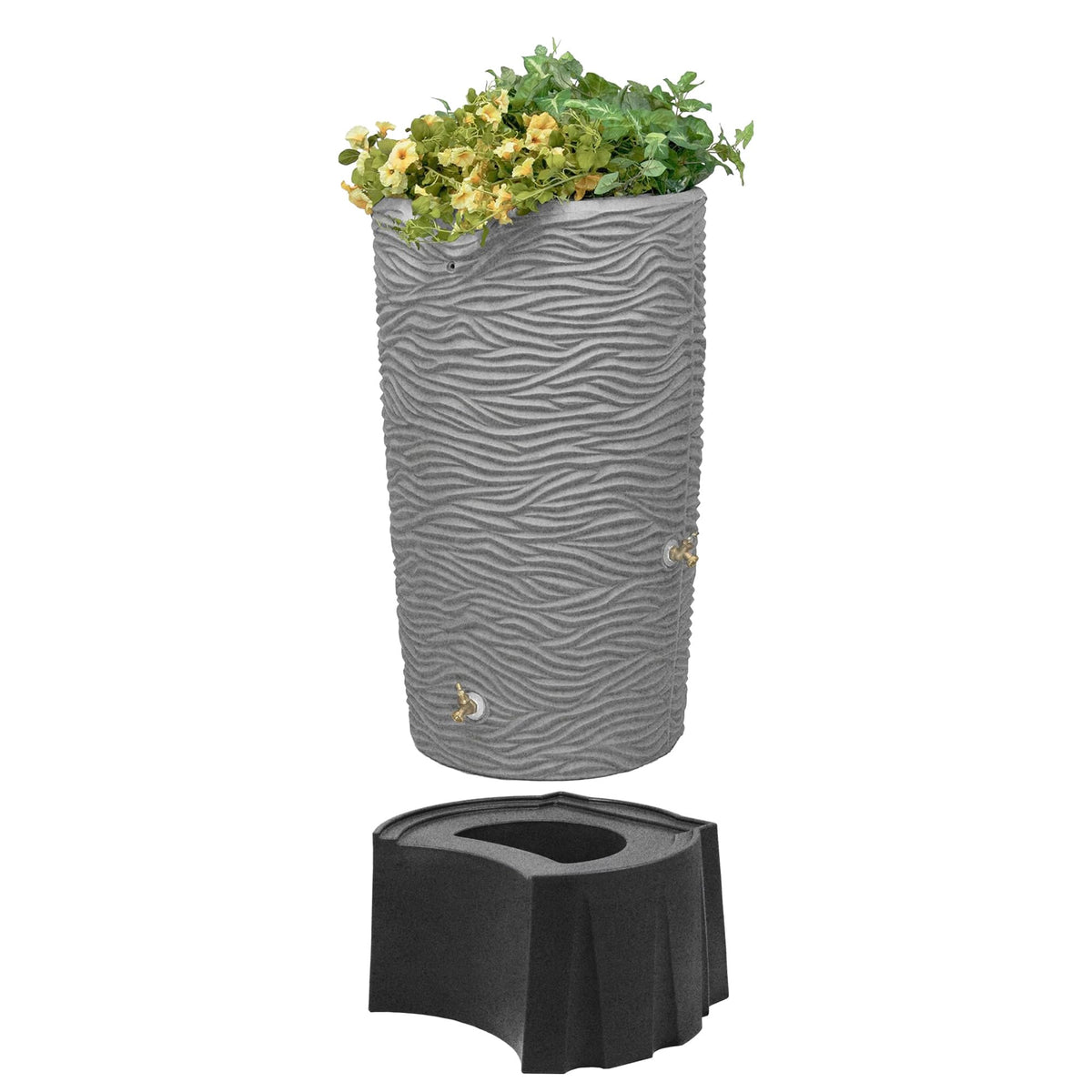 65-Gallon Rain Barrel Planter & Stand F774954