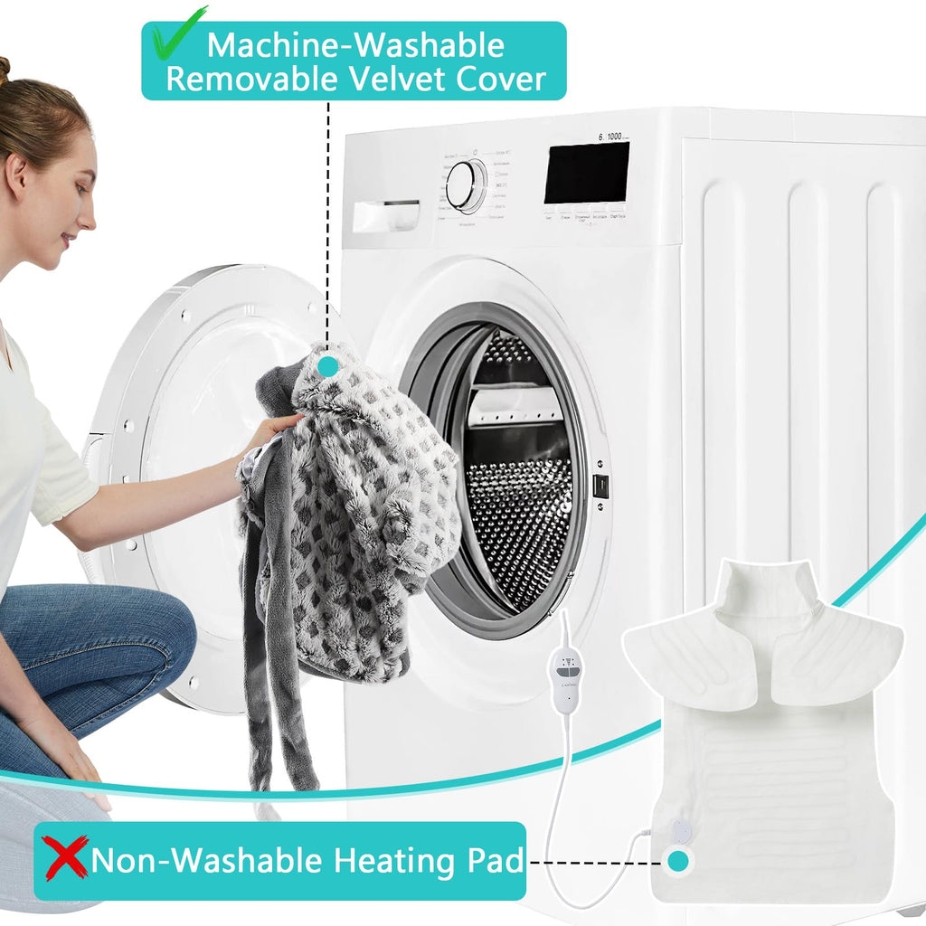 4 Massaging Heating Pad E41007