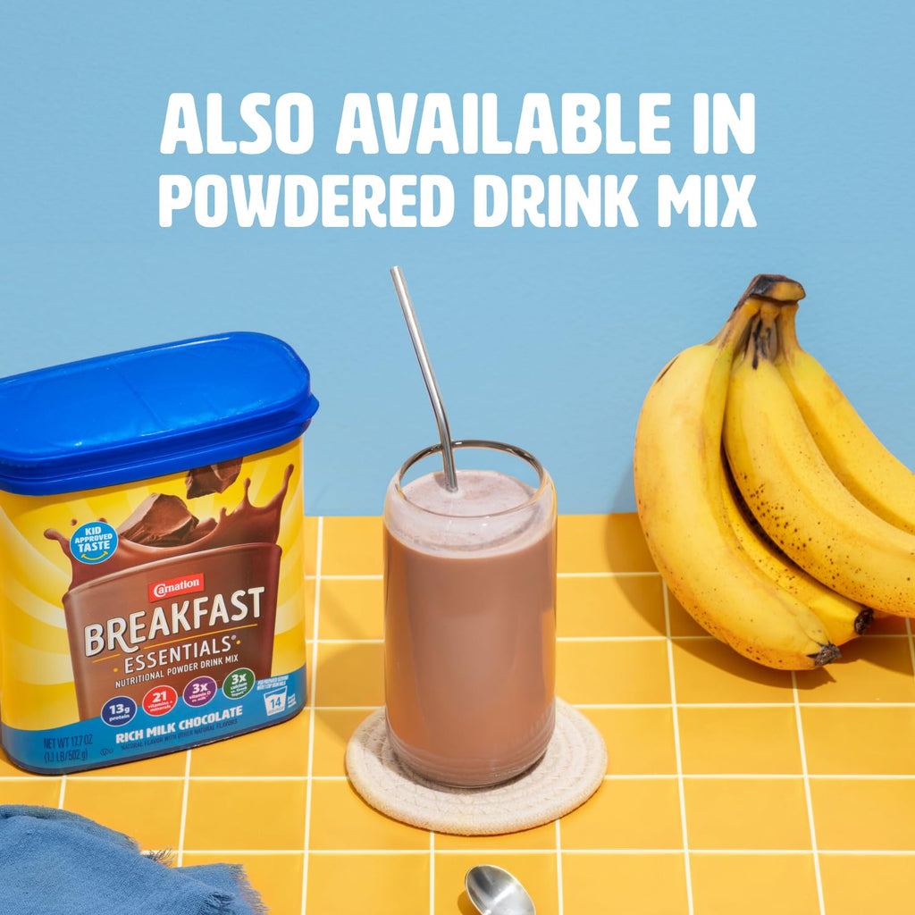 High Protein with Fiber Chocolate Breakfast Essentials 24 pk P143
