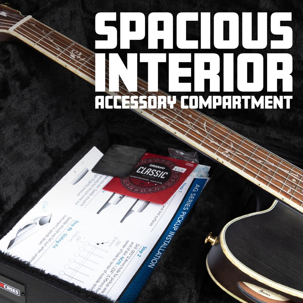 Hard-Shell Wood Case for Jaguar Style Guitars J108806