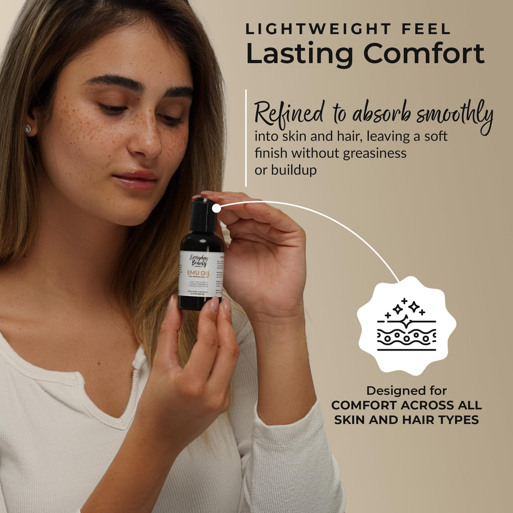 Australian Emu Oil 6X Refined 2 Fl Oz Y958118