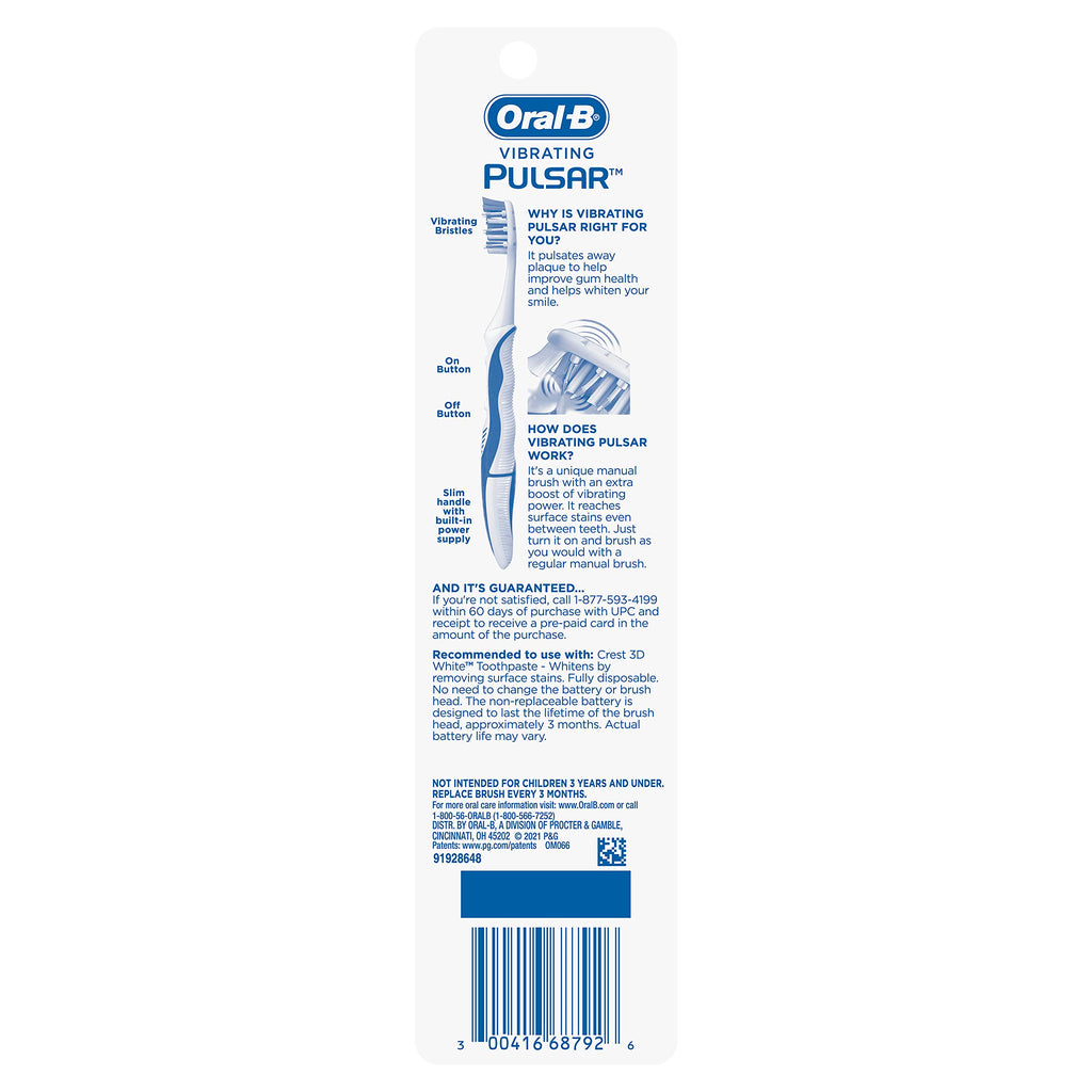 Battery Electric Toothbrushes 2 Count Soft X4838