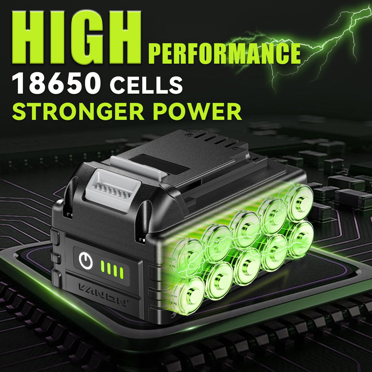 20V Max 5.0Ah Lithium Battery 2 Pack Z71855