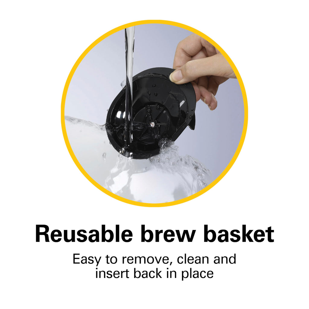 Black Single Serve Pod Coffeemaker B9705