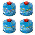 230gram 4 Pack Iso-Butane Camping Fuel Canister B919251