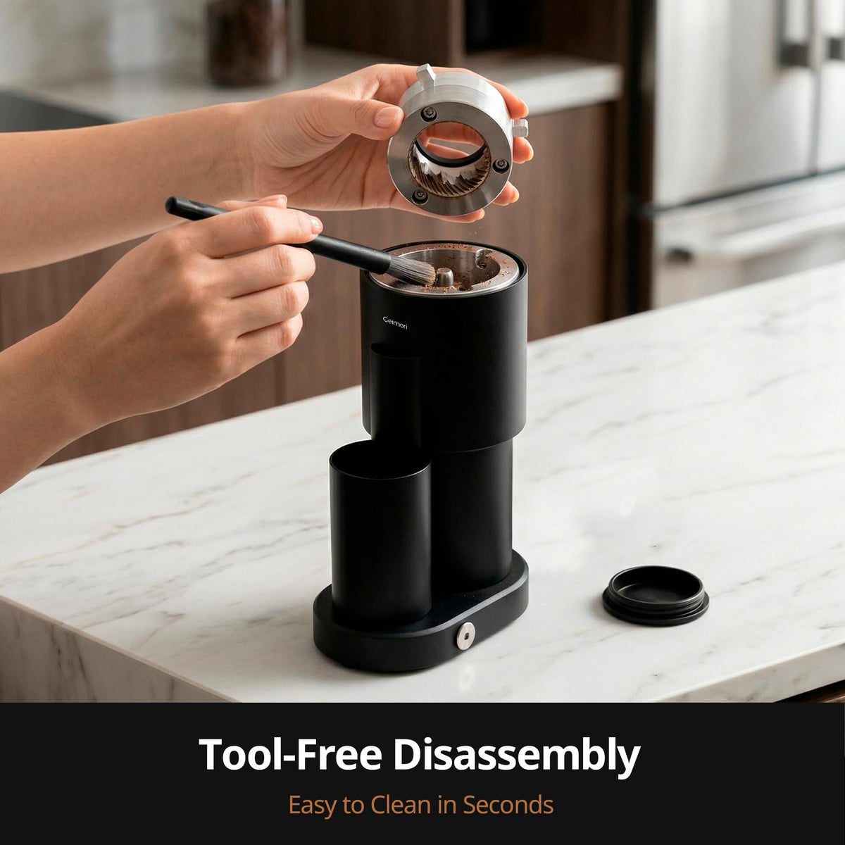 Electric Burr Coffee Grinder with 63mm Conical Burr A287