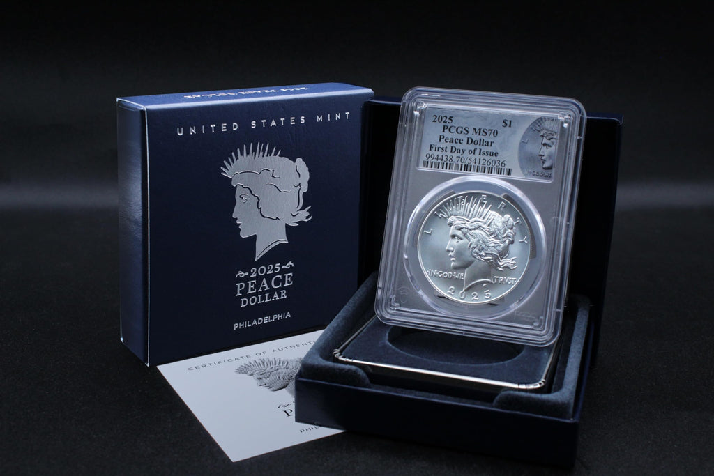 Silver Peace Dollar Coin MS-70 P362