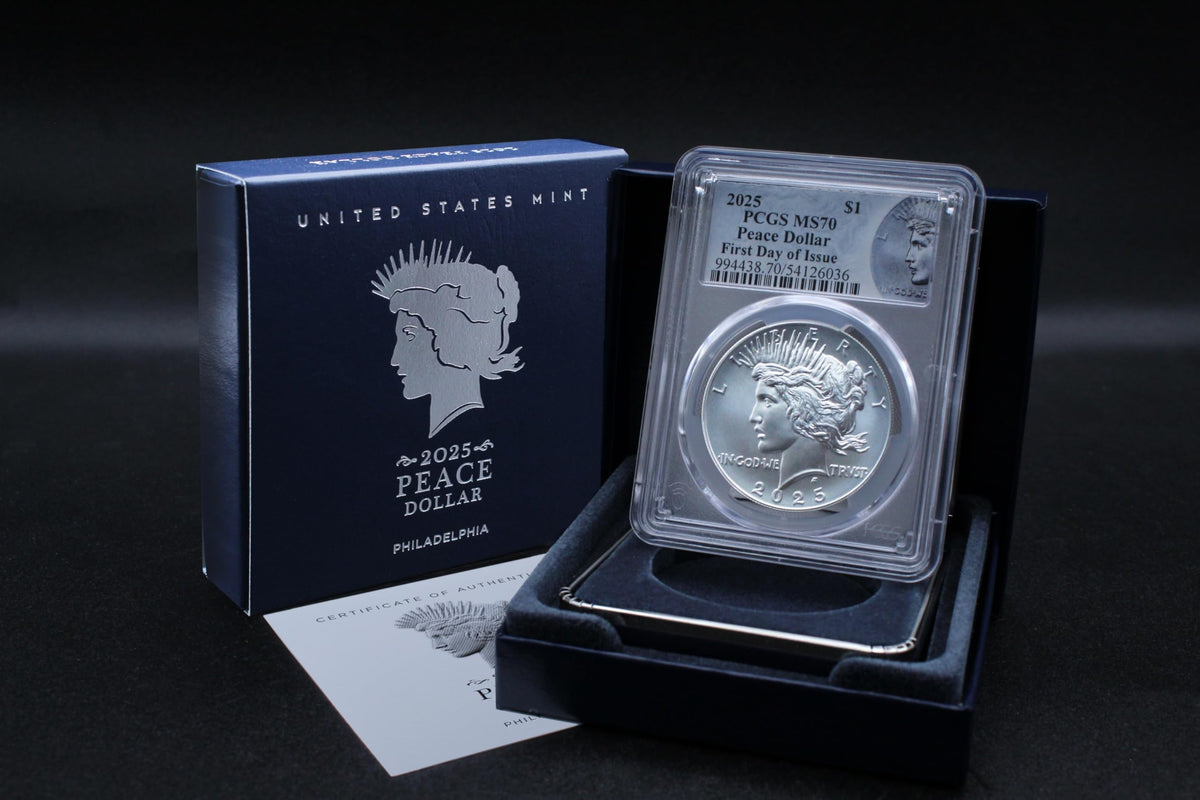 Silver Peace Dollar Coin MS-70 P362