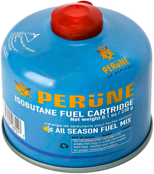 230gram 4 Pack Iso-Butane Camping Fuel Canister B919251