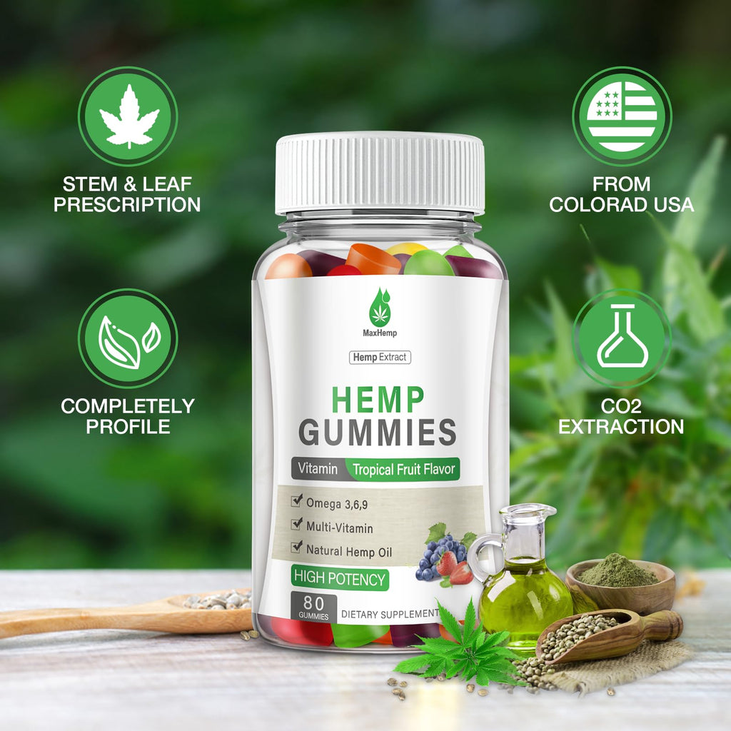 Hemp Gummies 80Counts A5359