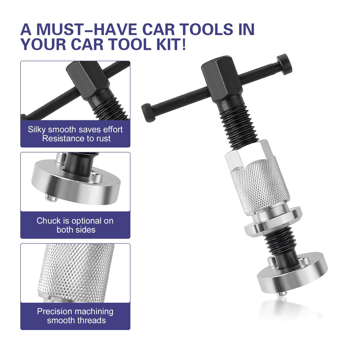 Disc Brake Caliper Tool Set with 2 Adapters D949