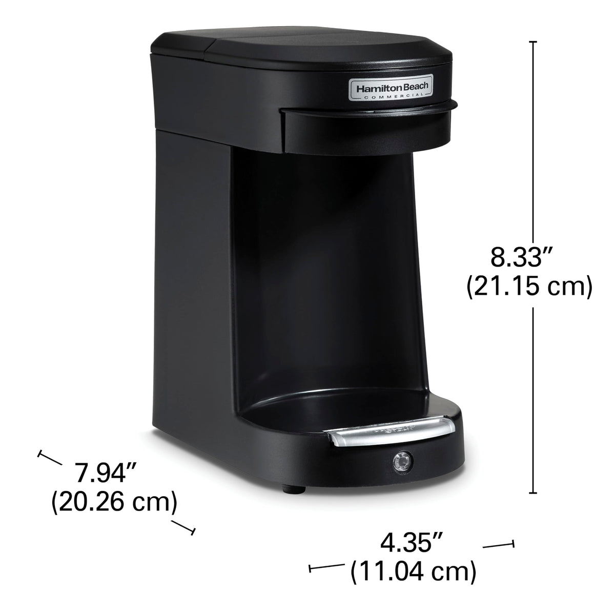 Black Single Serve Pod Coffeemaker B9705