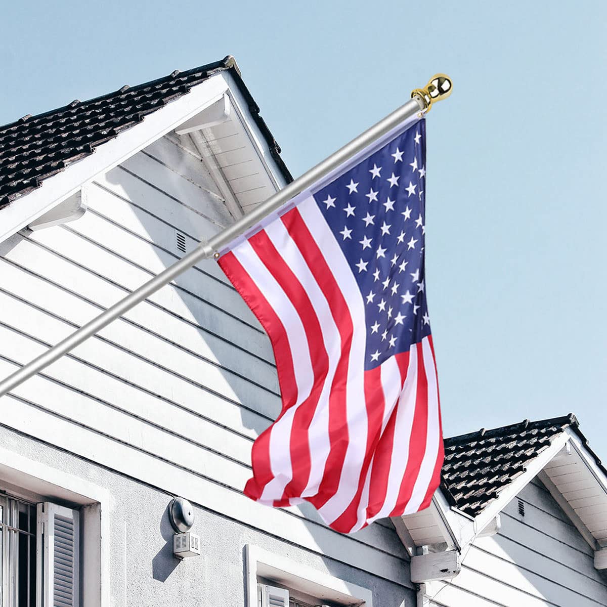 6ft Outdoor Flagpole Y46802