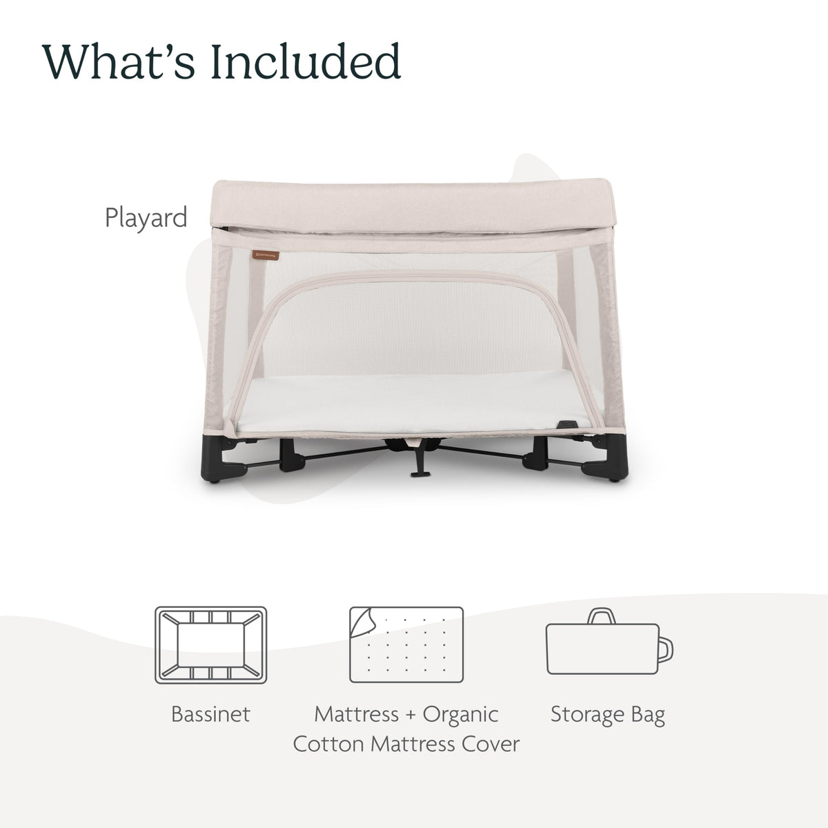 Portable Playard, Bassinet & Travel Crib G7611