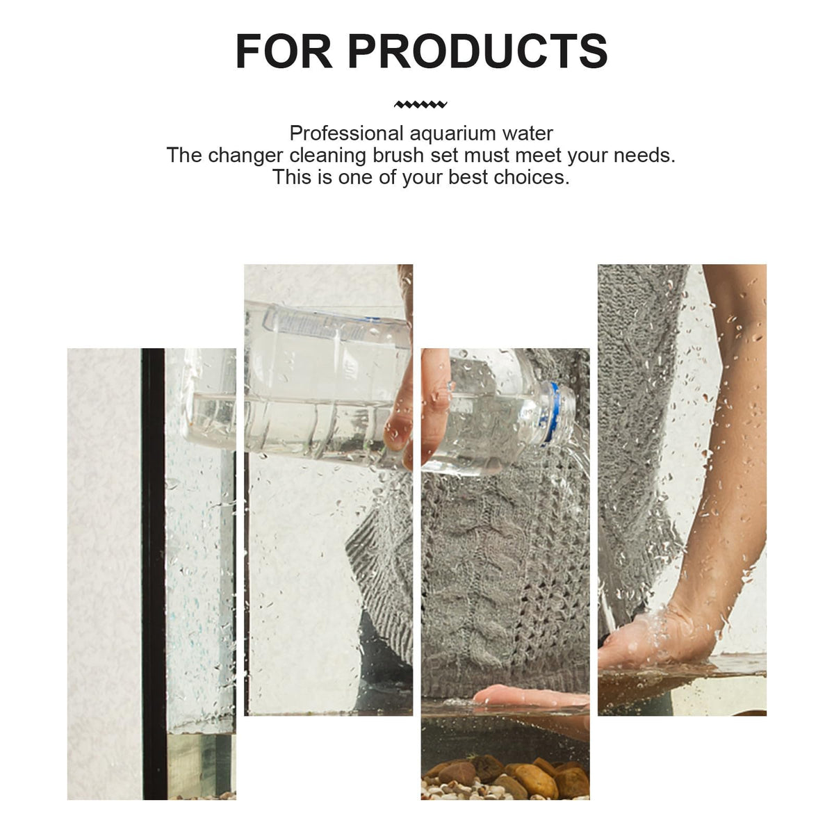 5 in 1 Plastic Cleaning Brush Set P749676
