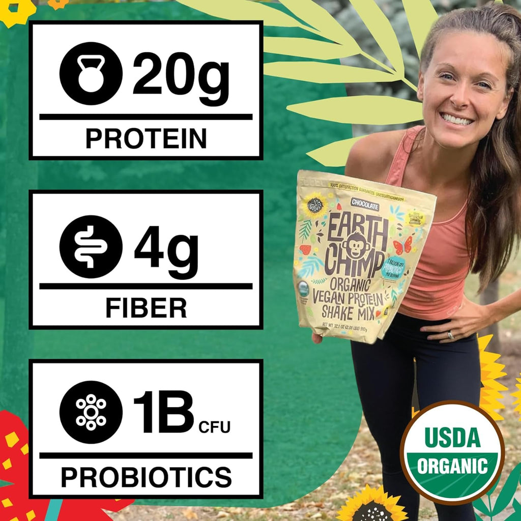 Organic Vegan Protein Powder with Probiotics U883071