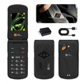 4G LTE Dual SIM IP69K Waterproof Rugged Flip Phone Q35615