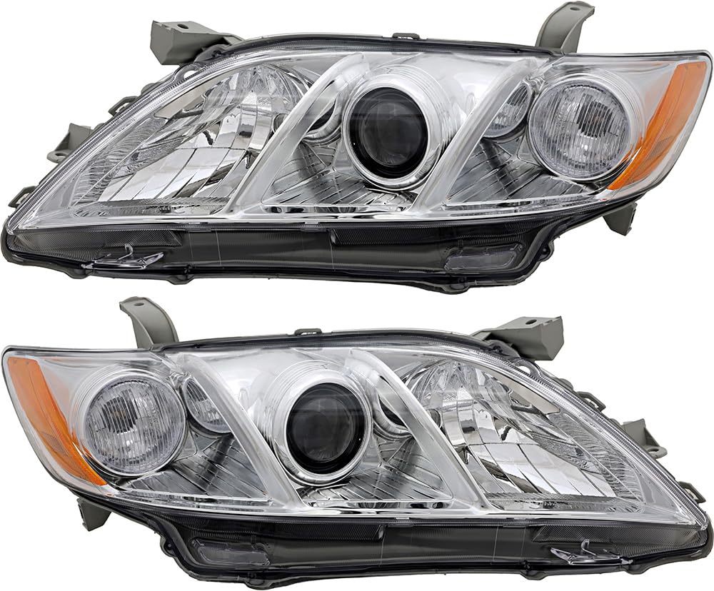 Toyota Camry Headlights Lamps 2007 2008 2009 T597