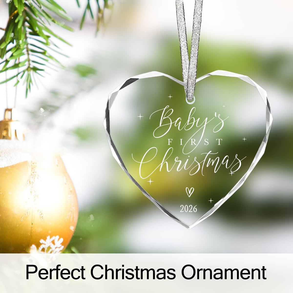 Baby's First Christmas Ornament 2026 O9546