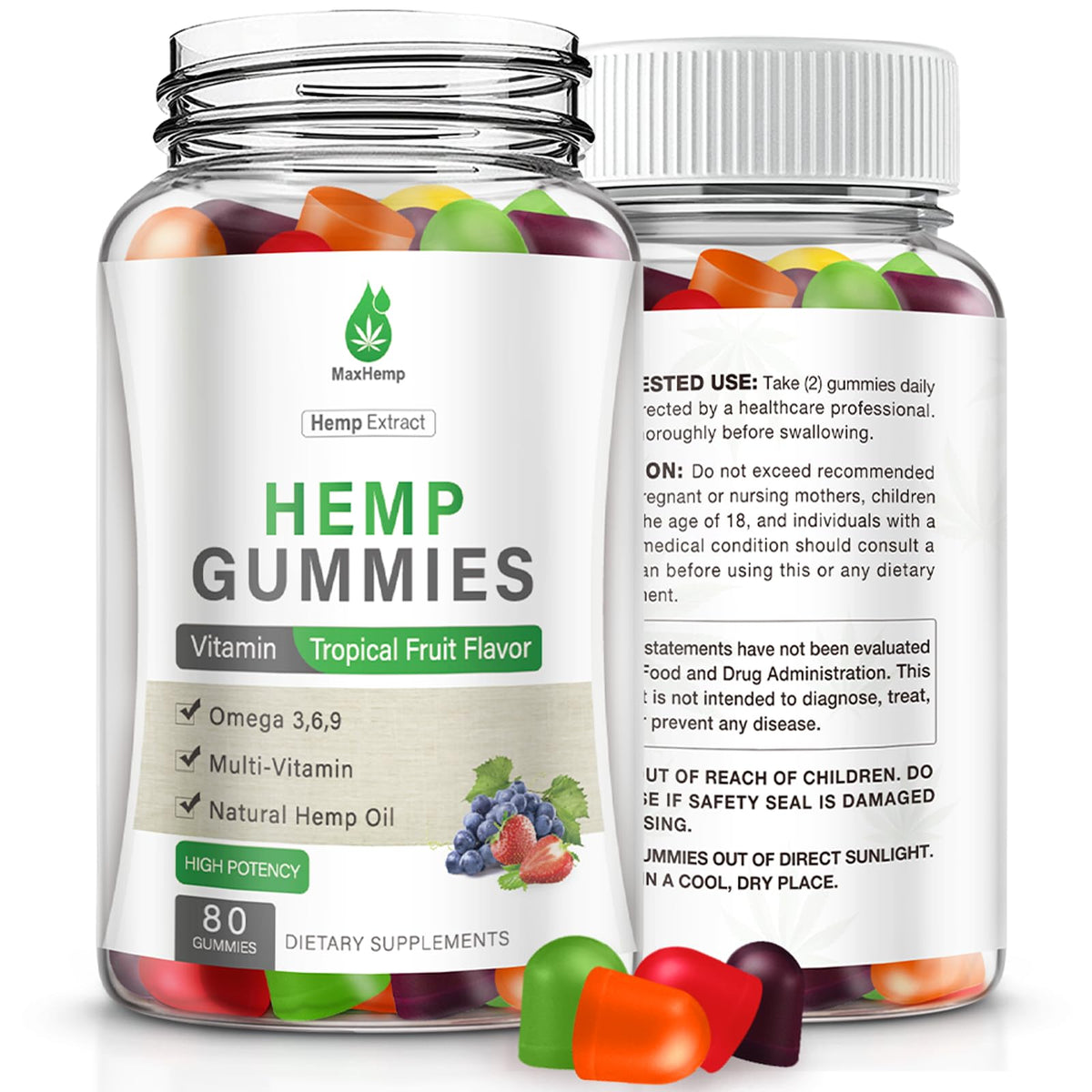Hemp Gummies 80Counts A5359