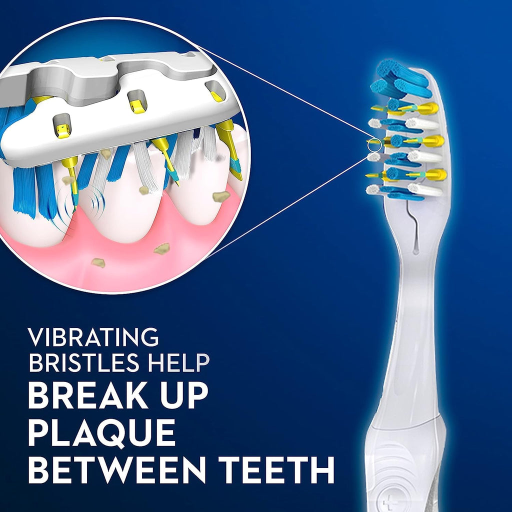 Battery Electric Toothbrushes 2 Count Soft X4838
