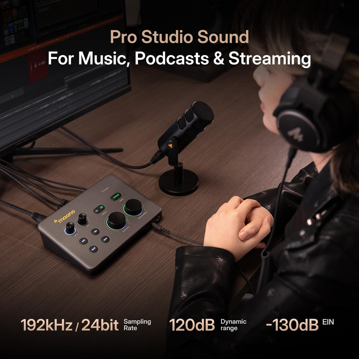 USB Audio Interface Dual XLR M95516
