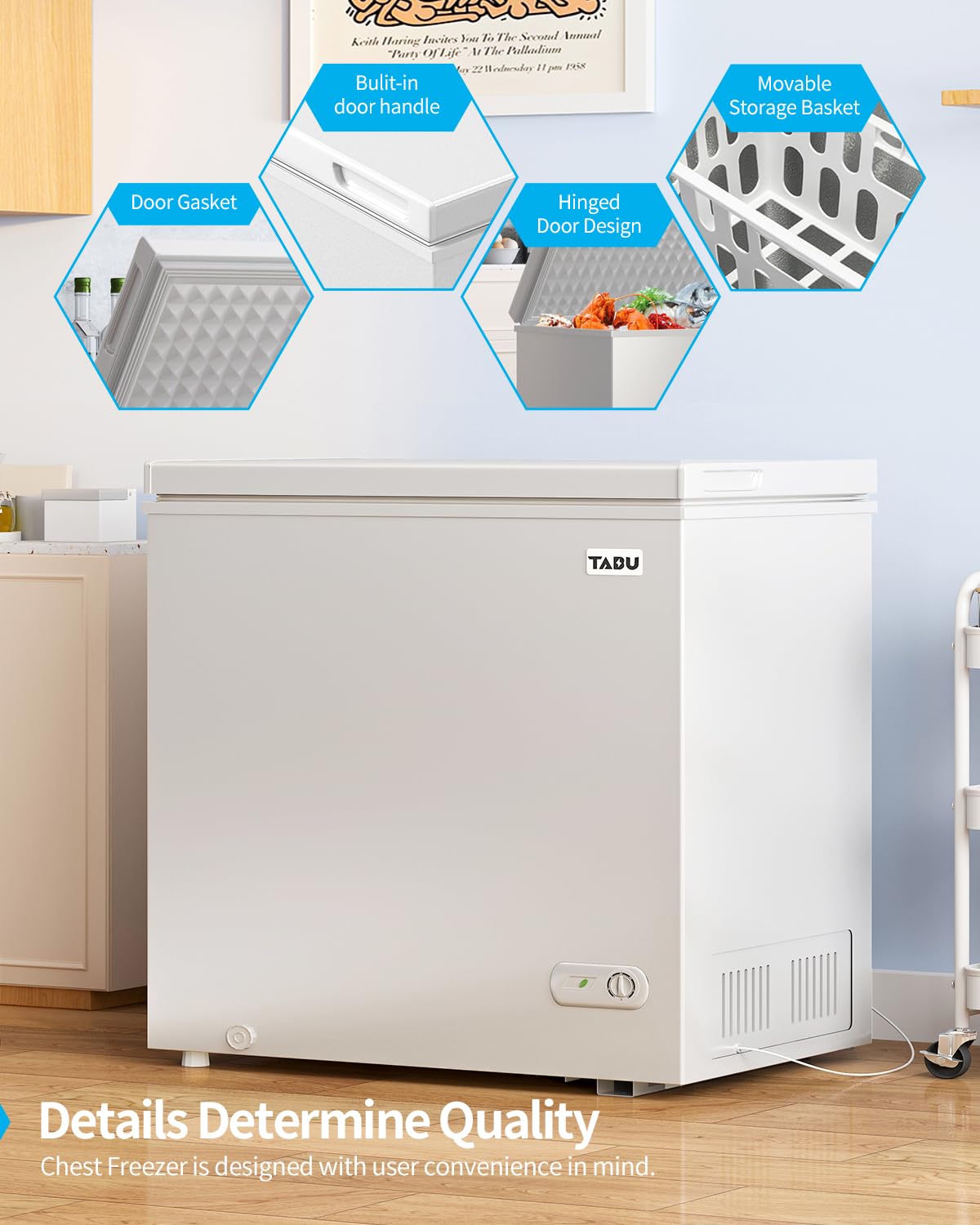 12.0 Cubic Feet White Chest Freezer A78665