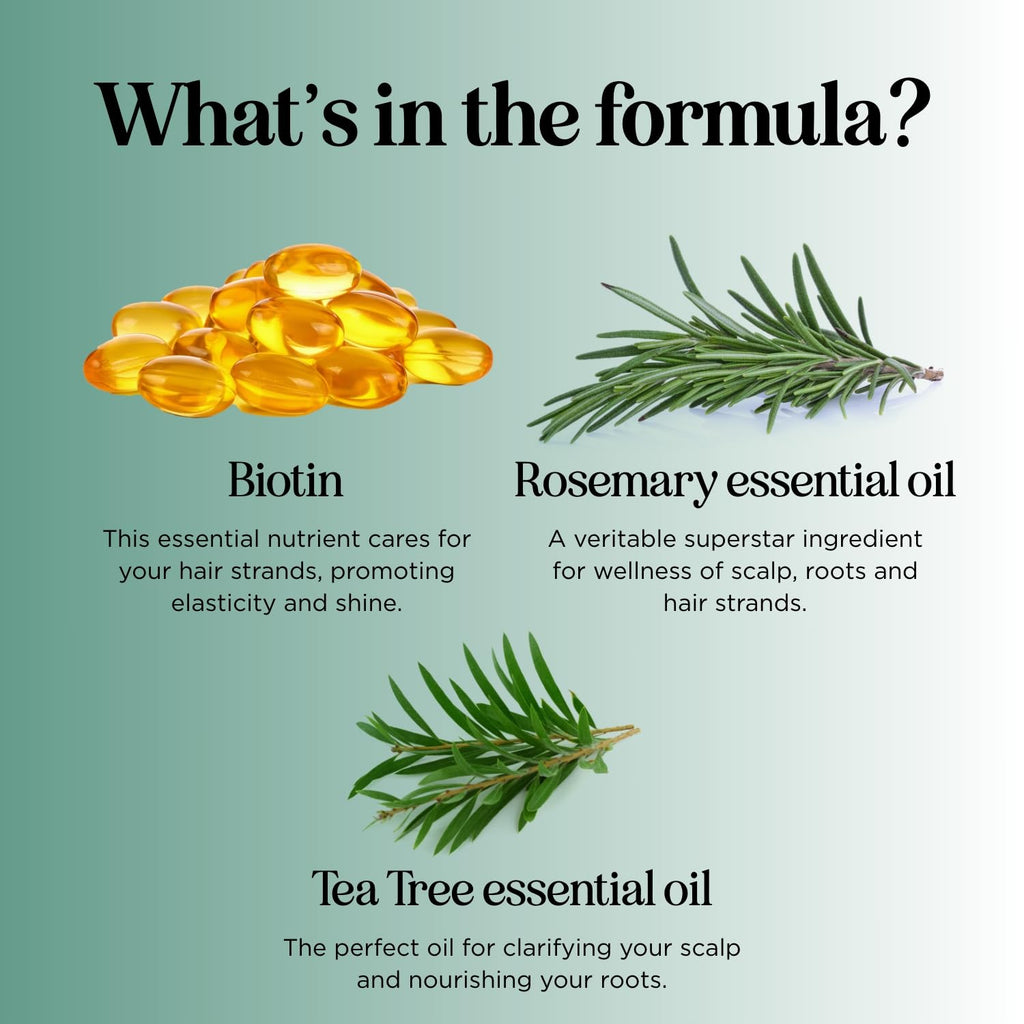 Biotin Rosemary Shampoo and Conditioner Set 32 Fl Oz Each G118