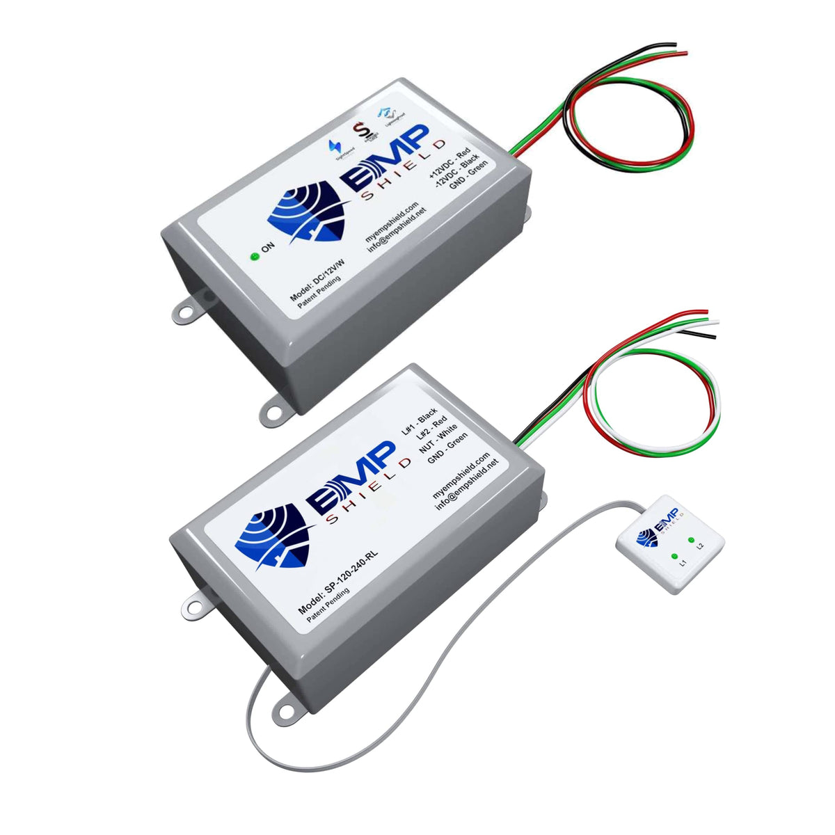 EMP Lightning Protection Flush Mounted Breaker Box and 12 Volt DC J436539