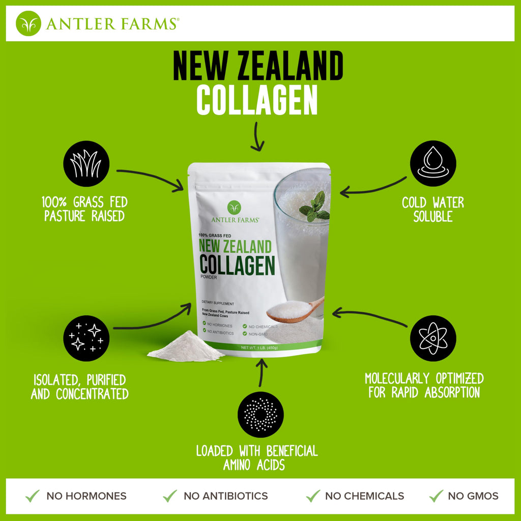 Collagen Powder - Grass Fed, Unflavored, 1 lb S2956