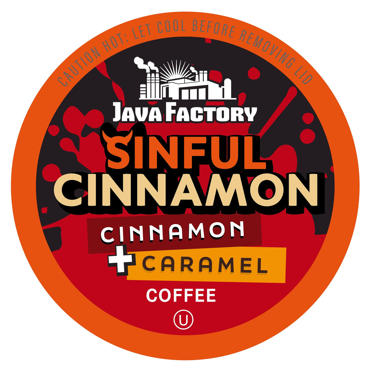Cinnamon Flavored Coffee Pods 40 Count L181