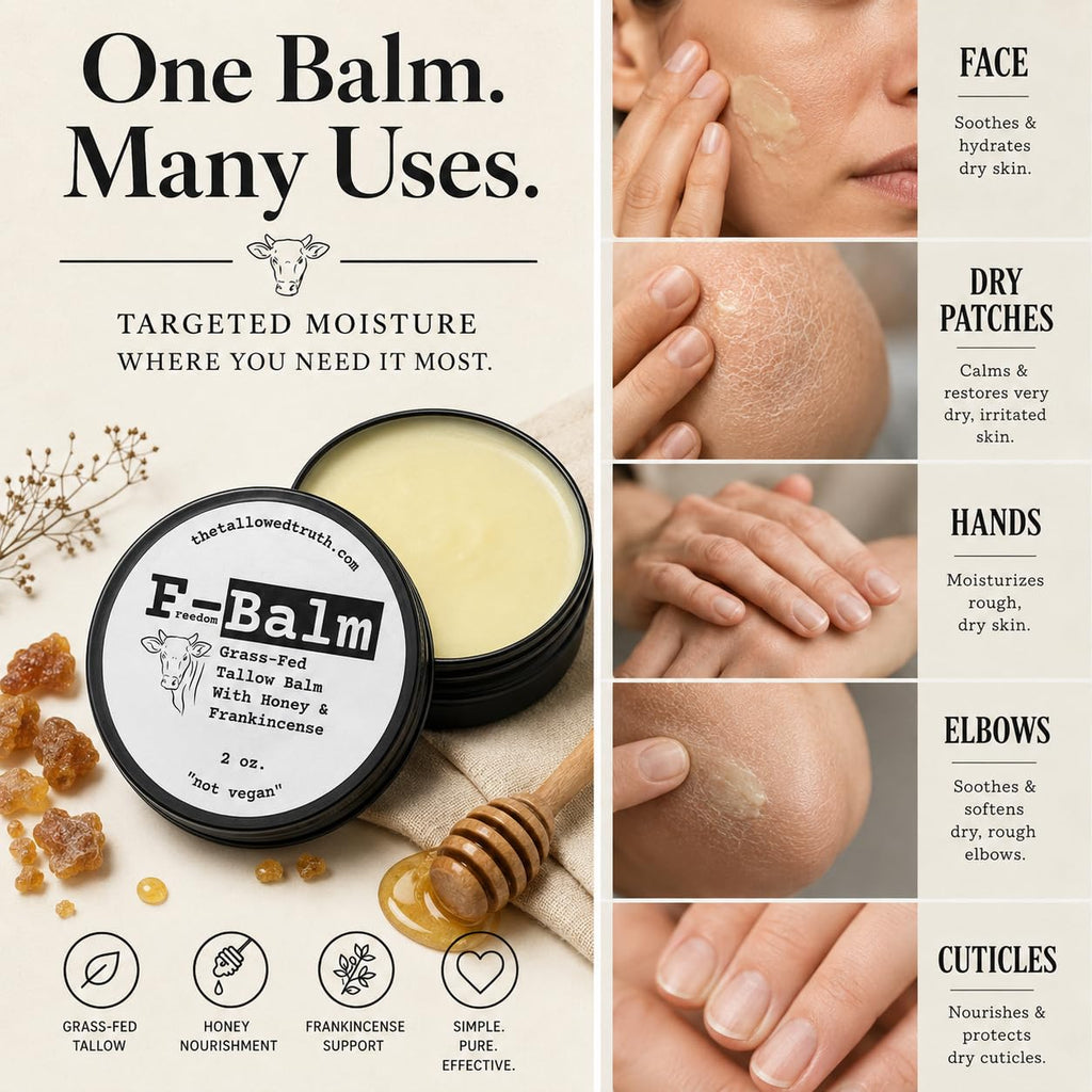 Beef Tallow and Honey Balm, 2 oz R67223