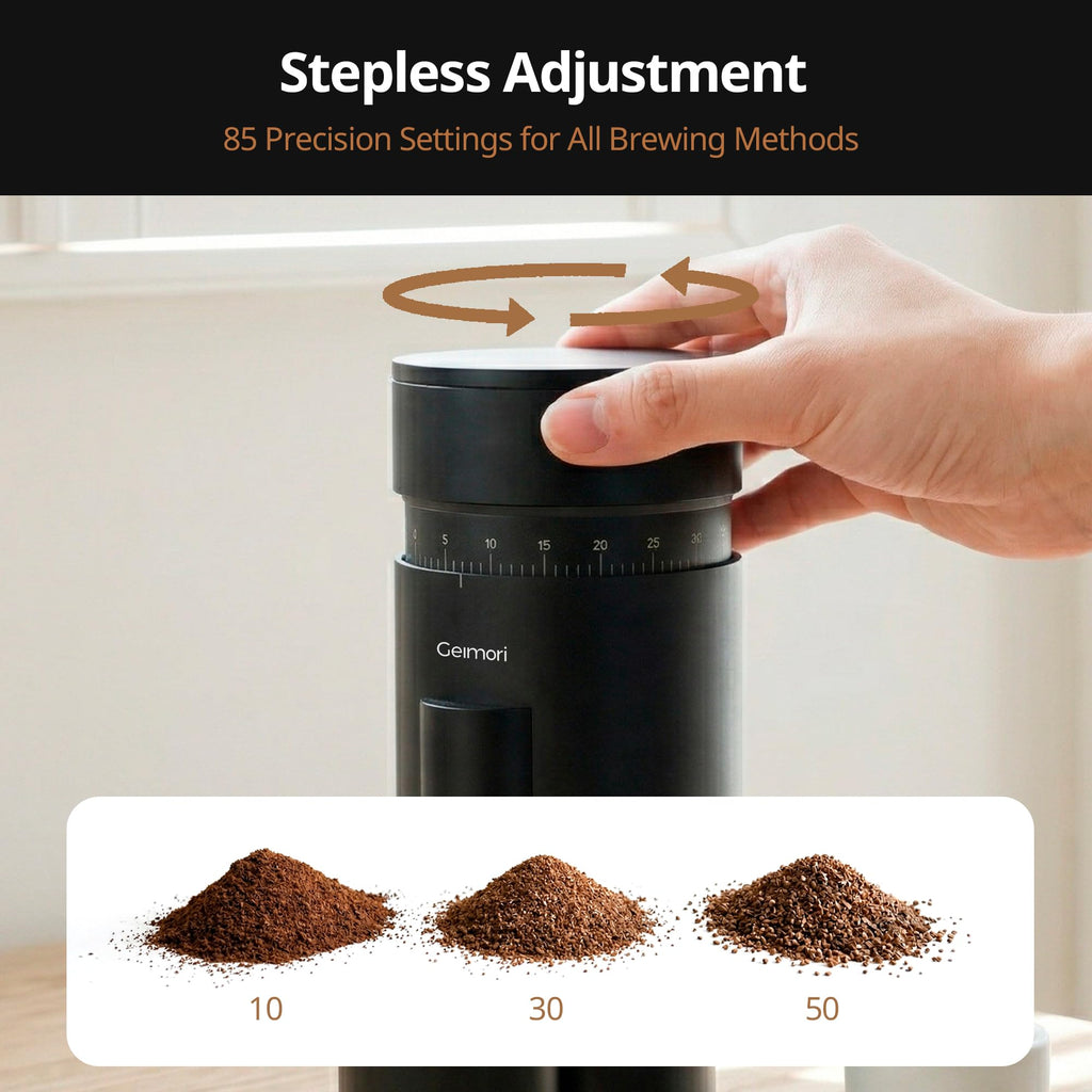 Electric Burr Coffee Grinder with 63mm Conical Burr A287