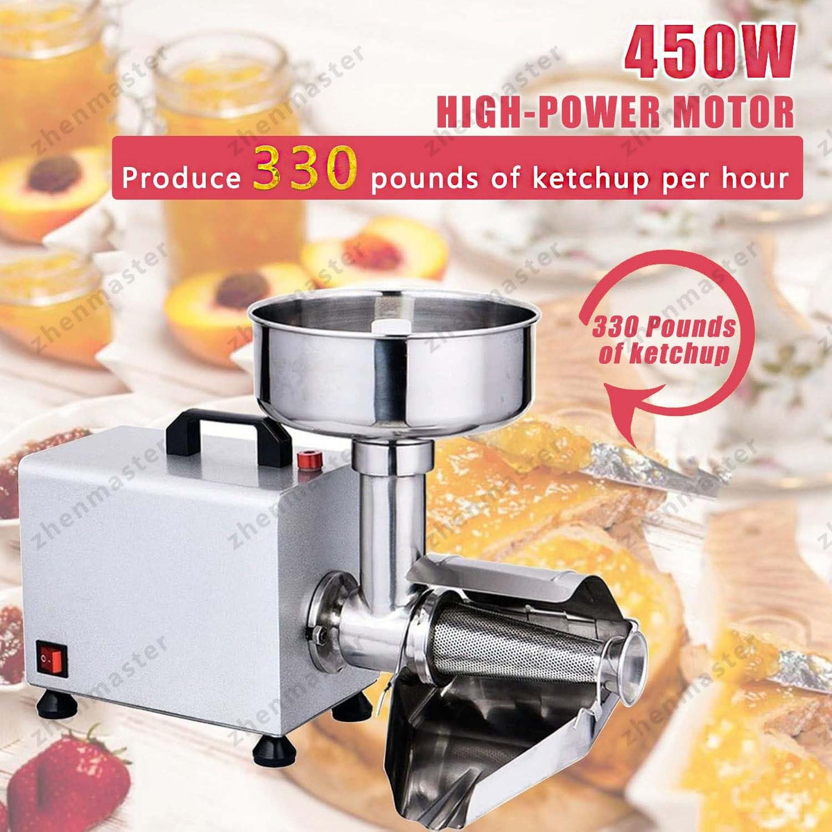 Electric Juicer 450W Stainless Steel E705