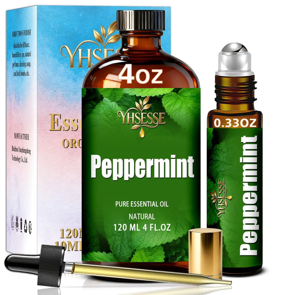 Peppermint and Lavender Essential Oil 4 Fl Oz E1183