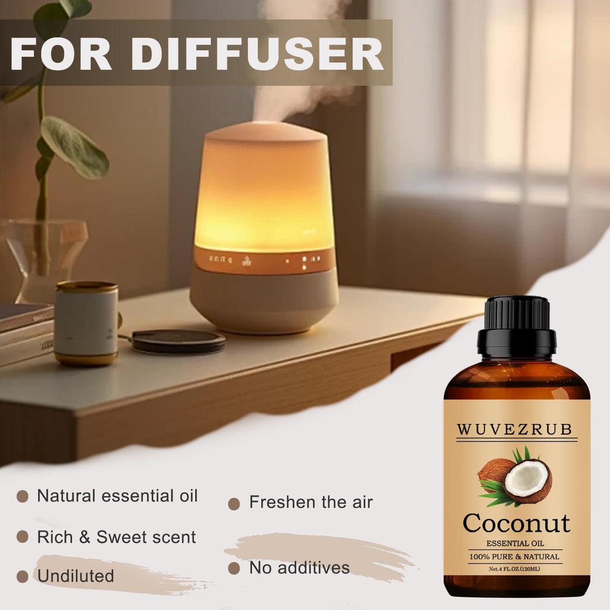 Coconut Essential Oil 120ml V98385