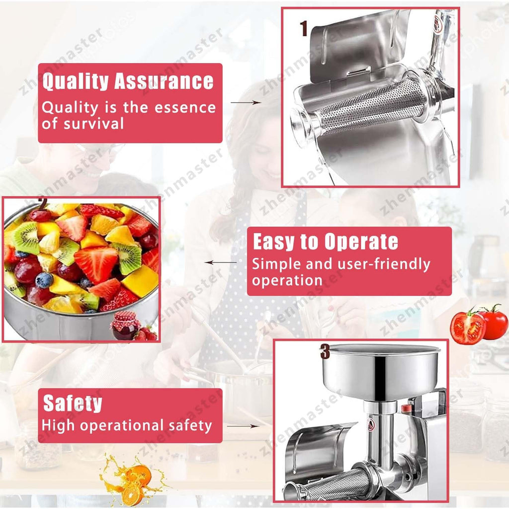 Electric Juicer 450W Stainless Steel E705
