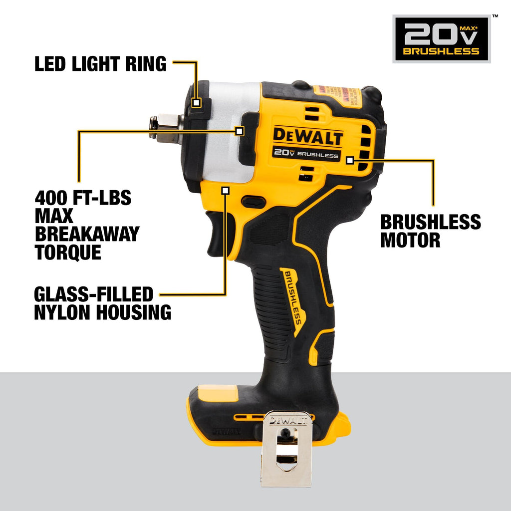 20V MAX Brushless 9 Power Tools with Battery Charger R6844