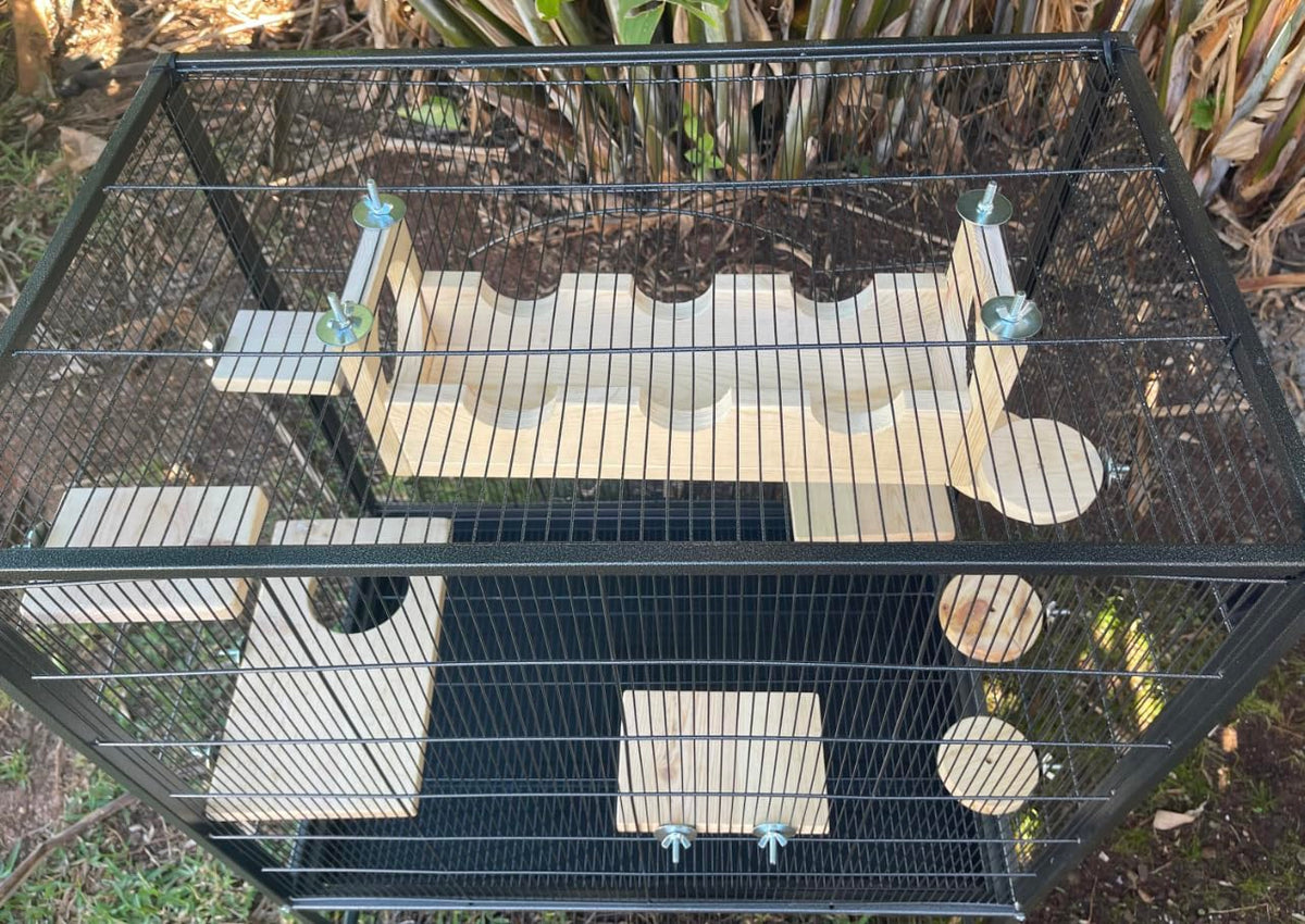 10 Piece Pine Pet Steps and Ledges Y21428