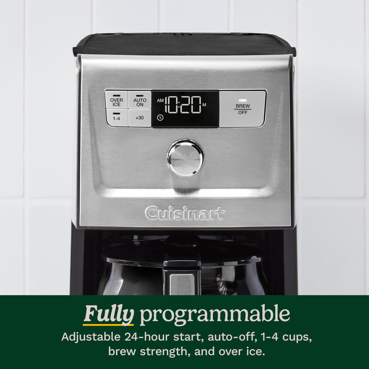 14 Cup Programmable Coffee Maker with Glass Carafe K830298