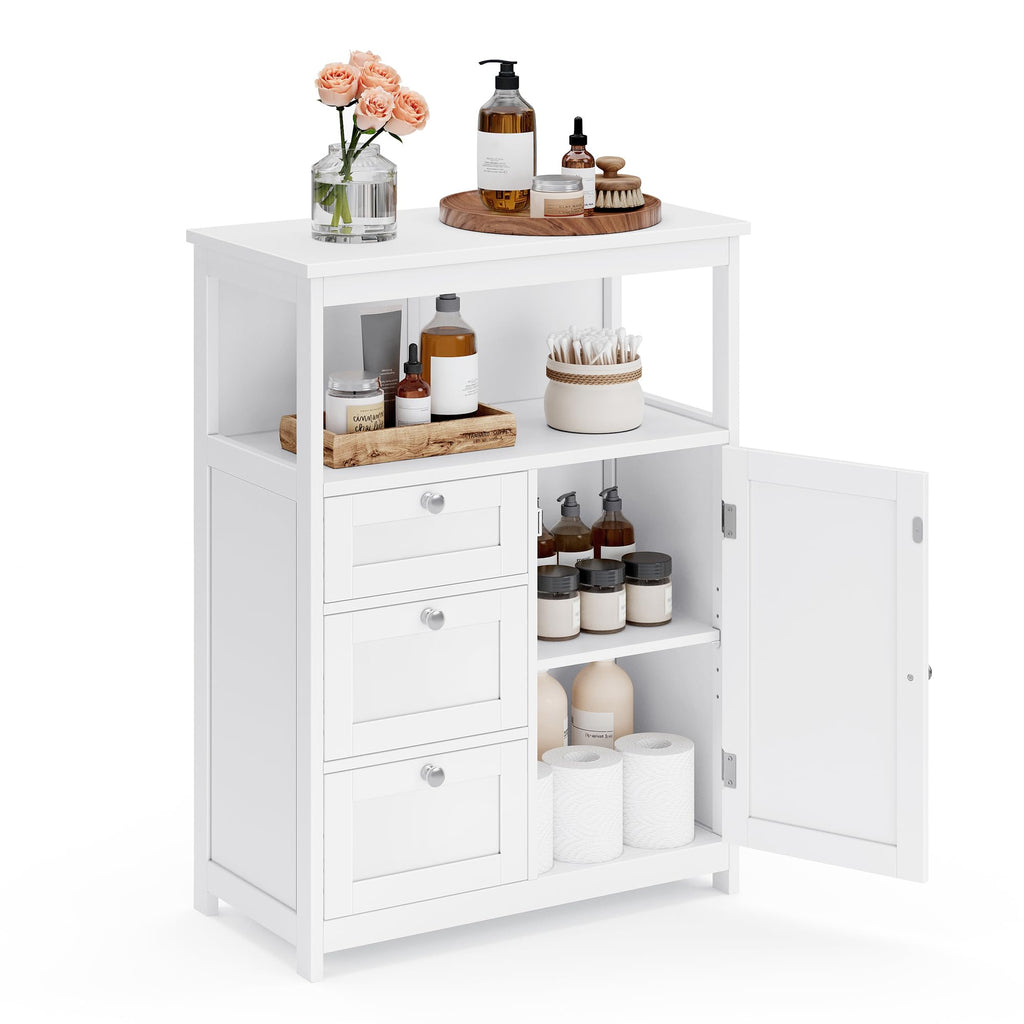 Bathroom Storage Cabinet with 3 Drawers Q6248