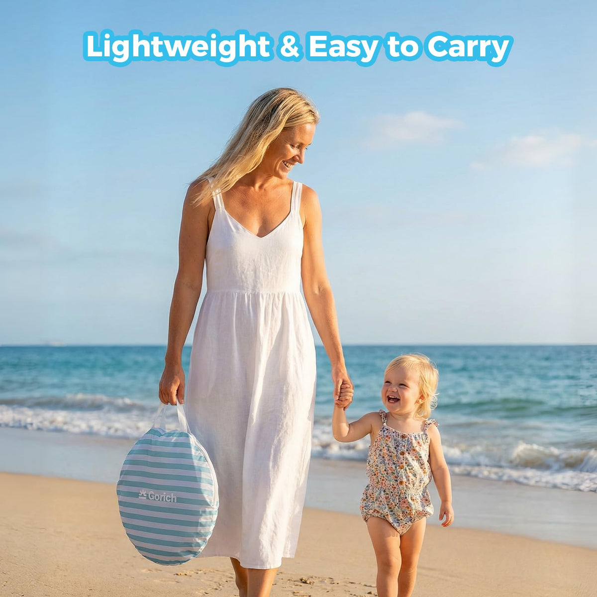 Pop Up Baby Beach Tent with UPF50+ UV Protection M627816