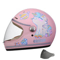 Kids Full Face Motorcycle Helmet with Visor, DOT Approved Z71369